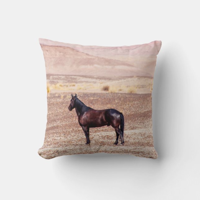 Coussin Cheval du désert P8664 (Recto)