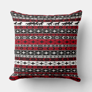 Coussin Cheval indien du Sud-Ouest