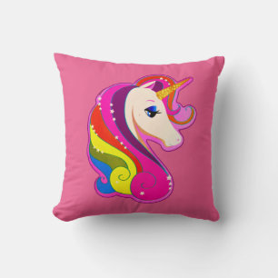 COUSSIN CHEVAL PEGASE LICORNE DE STYLE RÉTRO VINTA