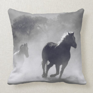 Coussin Cheval Power Design Coton Jeu d'oreiller