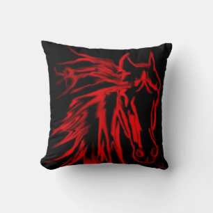 Coussin Cheval rustique animal minimal simple