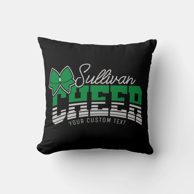 Coussin Cheval Team AJOUTER LE NOM École Athlète Pom-pom g (Recto)