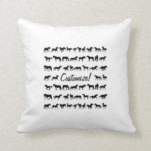 Coussin Chevaux, chevaux, chevaux !