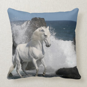 Coussin Chevaux d'imaginaire : Mers du sud