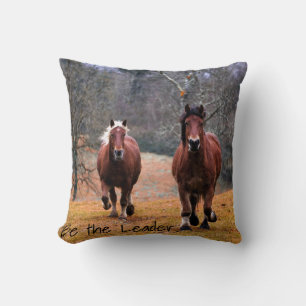 Coussin Chevaux Soyez Le Leader