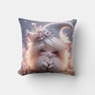 Coussin Cheveux blanc beauté Cheveux