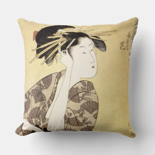 Coussin Cheveux japonais de style Geisha