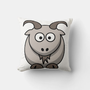 Coussin Chèvre de ferme drôle et mignonne