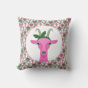 Coussin Chèvres Hipster   par TotallyGoatally™