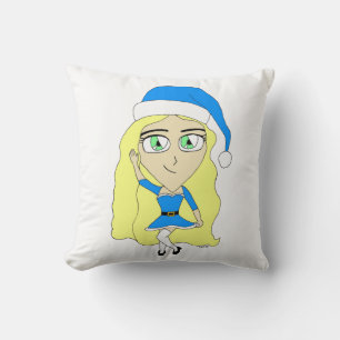 Coussin Chibi de Noël