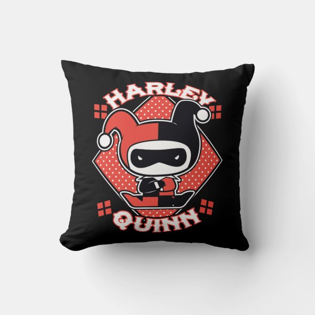 Coussin Chibi Harley Quinn Splits (Recto)