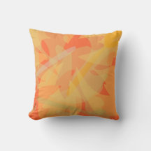 Chic Gold Orange Abstract