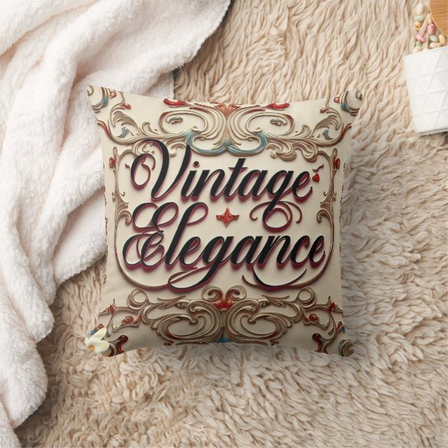 Coussin "Chic Luxe Vintage" " (Couverture)