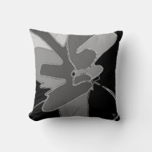 Chic noir & gris Art Abstrait moderne