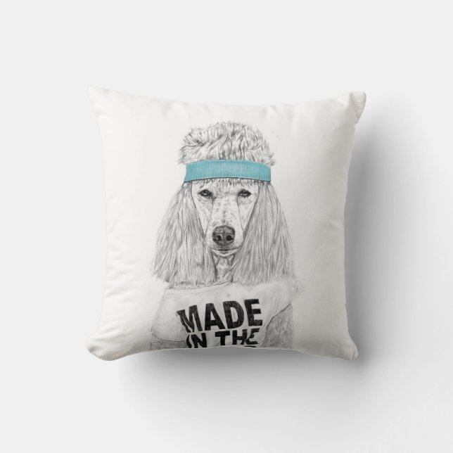 Coussin chien 80s (Recto)