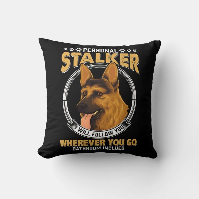 Coussin Chien allemand de berger (Recto)