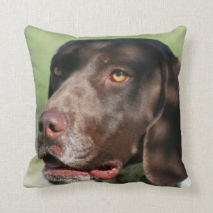 Coussin Chien allemand d'indicateur aux cheveux courts