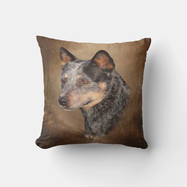 Coussin Chien australien de bétail (Recto)