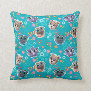 Coussin Chien Chien Pal Modèle floral