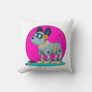 Coussin Chien comme robot