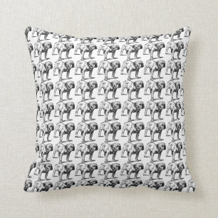 Coussin Chien de bouledogue