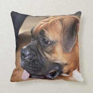Coussin Chien de boxeur