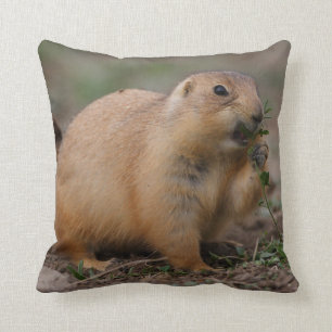 Coussin chien de prairie