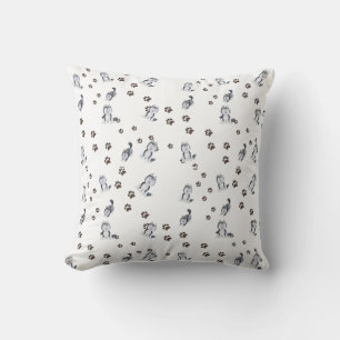Coussin Chien de Sibérie Husky Jouet Animaux de Compagnie 