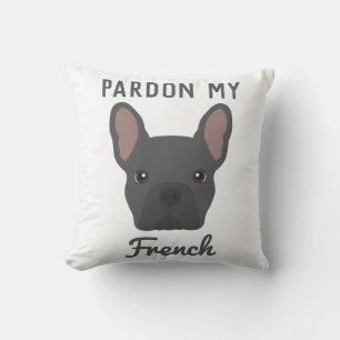 Coussin Chien de taureau français