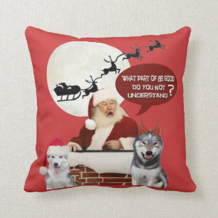 Coussin Chien de traîneau ce qui vous ne comprennent pas