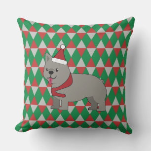 Coussin Chien Diamants de Fêtes