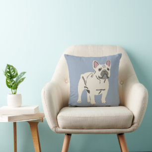 Coussin Chien mignon, bouledogue français