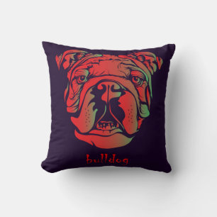 Coussin Chien rouge