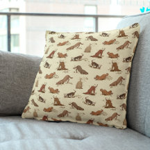 Chiens de fouille - motif de vacances de plage.