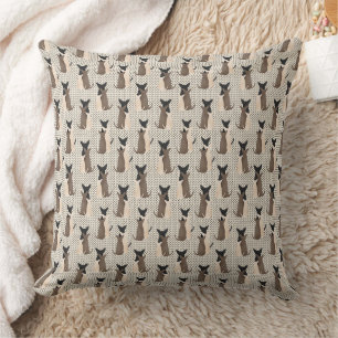 Coussin Chihuahua Chiens et Coeurs