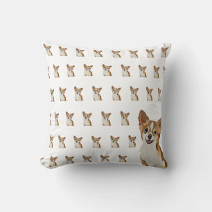 Coussin Chihuahuas Smile Motif Vintage