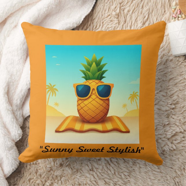 Coussin "Chill Beach Escape" (Couverture)