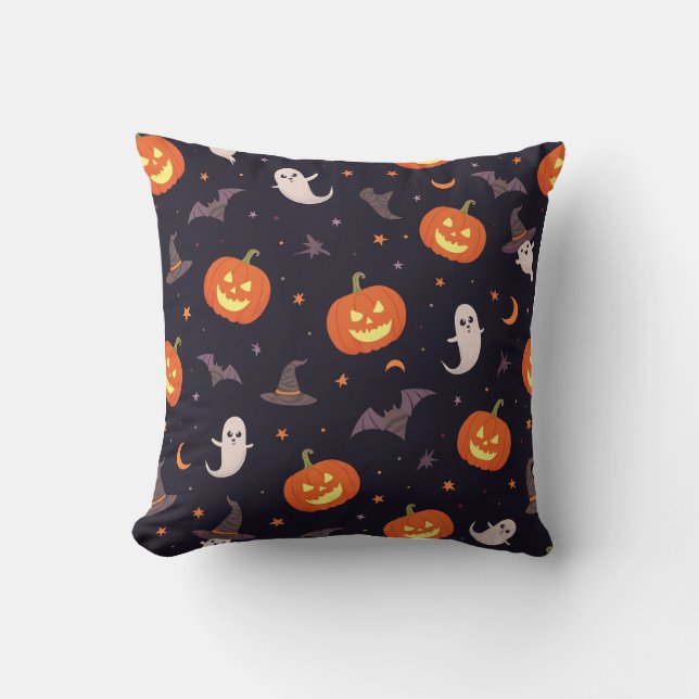 Coussin Chilling Whispers : Haunween Cushion (Recto)