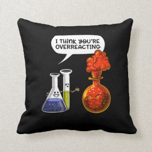 Coussin Chimie Science Vous Réagissez De Manière Drôle