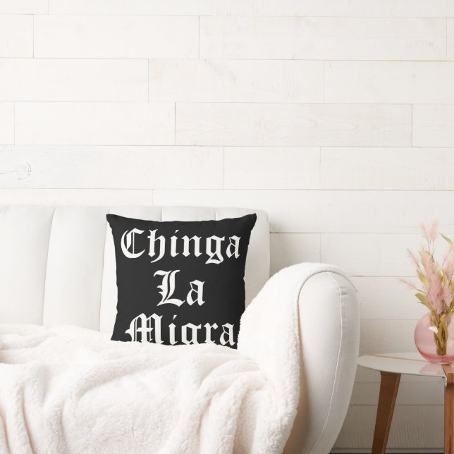 Coussin Chinga LA Migra (Canapé)