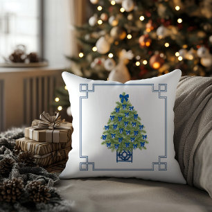 Coussin Chinoiserie Noël