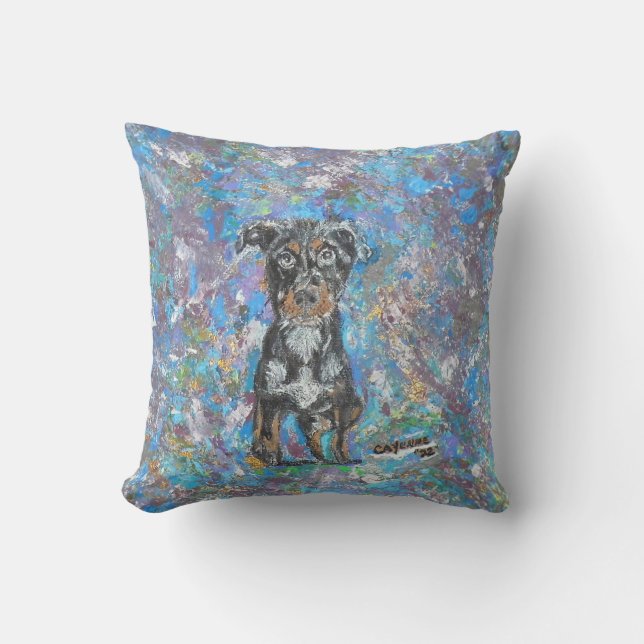 Coussin chiot (Recto)