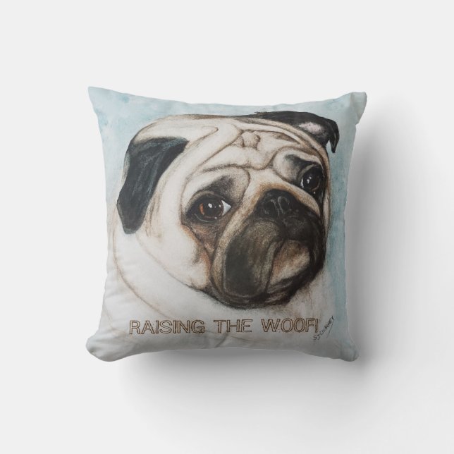 COUSSIN CHIOT CARLIN MIGNON (Recto)