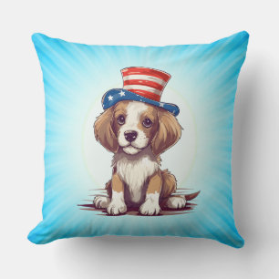 Coussin Chiot Mignon avec Chapeau-54676
