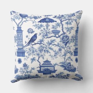 COUSSIN CHIRPING CHINOISERIE EN BLEU !