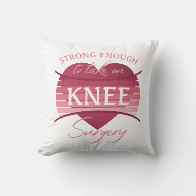Coussin Chirurgie Du Genou Pour Les Femmes (Recto)