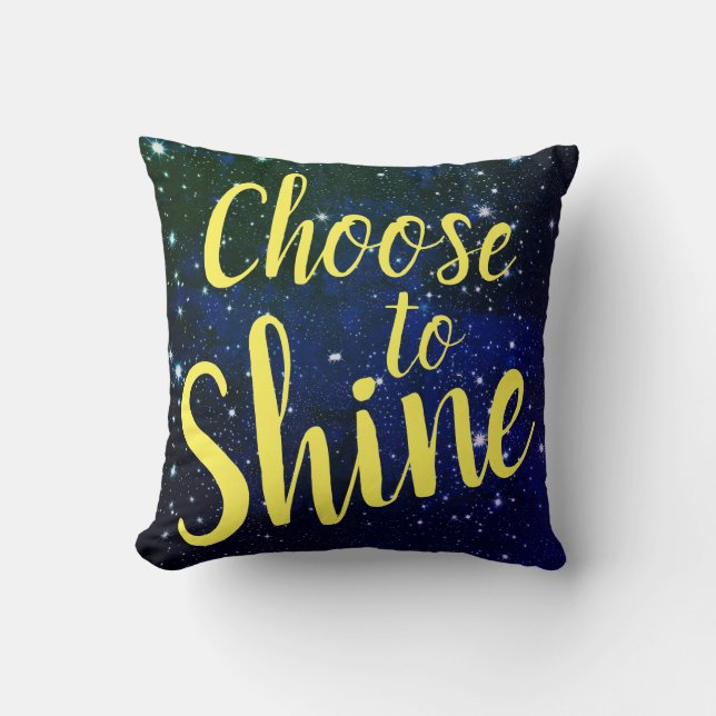 Coussin Choisissez Shine Stars Cosmos (Recto)