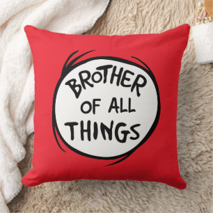 Coussin Chose Une Chose Deux - Frère de toutes choses