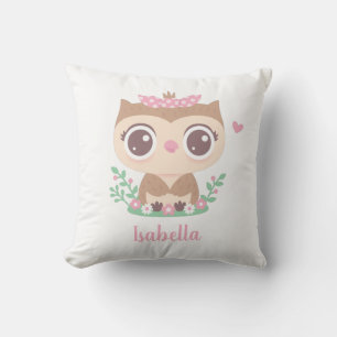 Coussin Chouette bébé mignonne avec pouponnière bébé avec 