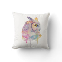 Chouette d'aquarelle